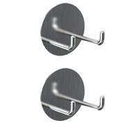 Tuesoa 2pc Coffee Portafilter Holder Wall Mount,Self Adhesive Espresso Portafilter Rack for 51/53/58mm Portafilter