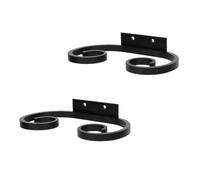 Tuesoa 2Pcs Wall Mounted Wine Glass Rack, Wine Glass Holder Metal Wine Glass Hangers Wine Glass Rack Under Shelf Cabinet