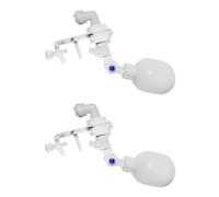 Tuesoa 2X Auto Aquarium Water Changer Kit Power Free Fish Tank Float Ball Valve Type Auto Water Filler Water Level Controller