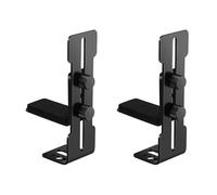 Tuesoa 2X GPU Support Frame Adjustable GPU Brace Prevent Sagging Video Card Support Bracket for Chassis 12cm Fan Position Black