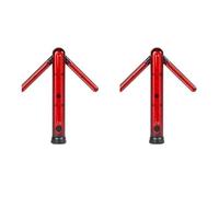 Tuesoa 2X Traffic Stick, Led Traffic Safety Batons, Signal Emergency Road Flares, Extendable Blade Handheld Led Warning Light