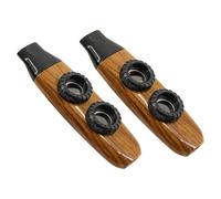 Tuesoa 2X with 10 Flute Diaphragms Plastic Musical Instruments for Guitar, Ukulele