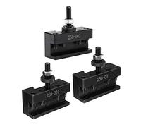 Tuesoa 3 Pcs Quick Tool Change Holder Turning Facing Lathe Parting Blade, 2 Pcs 250-001 & 1 Pcs 250-002