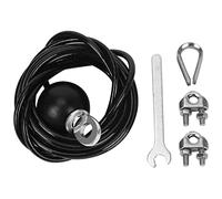 Tuesoa 3Meters Gym Adjustable Cable Wire Rope Heavy Duty Steel Replacement Parts for Home Gym Fitness Cable