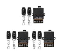 Tuesoa 3X AC 220V 30A 1CH 433MHz Wireless Remote Control Switch Relay Receiver + Off/on Transmitter