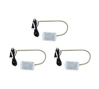 Tuesoa 3X Bird Cage Heater Simulated Natural Environment Lighting Warming Heat Lamp Anti Bite Warmer Light for Parrots Parrot