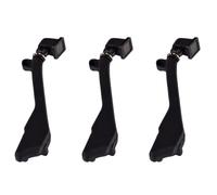 Tuesoa 3X Black Rubber Snorkel for 1/10 RC Crawler Car -4 TRX4 T4 Accessories