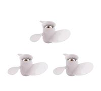Tuesoa 3X Boat Propeller 6G1-45943-00-El 8 1/2 X 7 1/2 for Outboard Engine 6-8Hp Aluminum Alloy 3 Blades