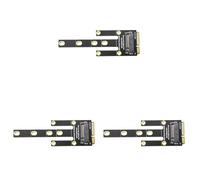 Tuesoa 3X Expansion Card MPCIE to KEY-M Expansion Slot MINIPCI-E to NVME M2 Adapter Card WIFI Interface to M.2 Disk
