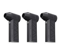 Tuesoa 3X Mini Air Blower with Extra Nozzle 130000RPM Fan Wind Speed 39.5m/S Electric Blower Blowing Dust Dryer