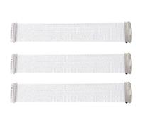 Tuesoa 3X Snare Wire Snare Drum Wire Strings Straps Snare Drum Accessories 20 Strands Steel for Snare Drums 12In