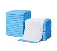 Tuesoa 40PCS Dog Training Pee Pad Disposable Healthy Nappy Mat for Cats Dog Diapers Quick-Dry Mat L