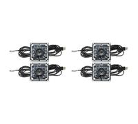 Tuesoa 4PCS 100 Degree Camera Module 1MP OV9732 1280X720 USB Free Driver Manual Focus, with 2 Meter Cable for Winxp/7/8/10