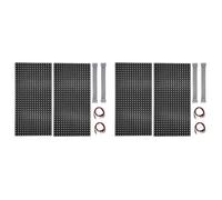 Tuesoa 4Pcs P10 Full Color Outdoor LED Module HUB75 SMD3535 32x16 Pixels LED Display Panel 320x160mm 1/4S Driver