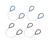 Tuesoa 4Piece Clay Cutters Wire Steel Wire Clay Cutter Pottery Tools with Rubber Handle for Clay Sculpting