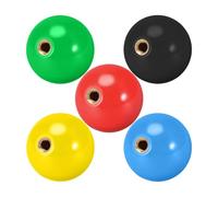 Tuesoa 5-Pack 35MM Joystick Ball Tops M6 Easy-Install Game PC Game Joysticks Replacement Spare Parts 5 Color