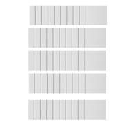 Tuesoa 50 Pcs Magnetic Painting Canvas Panel 3x3 Inches Magnetic Canvas Boards Magnetic Canvases for Painting Tile Art Easy Install