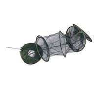 Tuesoa 5Layer Foldable Fishing Basket Dipped in Net Fishing Cage to Keep Fish Alive in the Water Fishing Accessories Big Hole