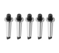 Tuesoa 5pcs 2Mt Shank to 1/2 Inch -20 Threaded Drill Chuck Arbor Hardened Morse Taper Mt2 Adapter