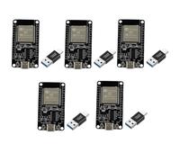 Tuesoa 5PCS USB C BTC Miner 50-55KH/S Solo Lottery Miner Bitcoin BTC Miner Asic Mining Low Power Miner for Home Office