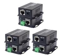 Tuesoa 6X Ethernet over Twisted Pair Converter -Ethernet Extender over Twisted Line Phone Wire Line, RJ45 LAN Network Booster