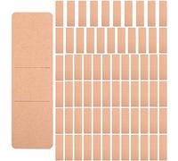 Tuesoa 70 Pieces Bookmark Holder DIY Resin Bookmarks Blank Display Cards for Bookmark Gift Wrapping