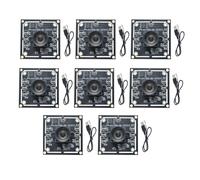 Tuesoa 8PCS 100 Degree Camera Module 1MP OV9732 1280x720 30fps USB Camera Module Drive Free for WinXP/7/8/10 with 60cm Cable