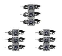 Tuesoa 9PCS 100 Degree Camera Module 1MP OV9732 1280x720 USB Free Driver Manual Focus,with 3 Meter Cable for WinXP/7/8/10