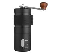 Tuesoa Adjustable Manual Coffee Grinder - Portable Stainless Steel Hand Grinder with Internal Settings, Ideal for Home Gift A