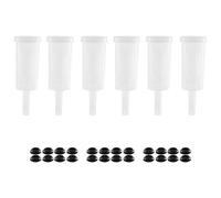 Tuesoa Airlocks for Fermenting,Fermentation Airlock with Silicone Grommet, for Preservation,Brewing,Beer, Wine, Sauerkraut