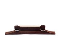 Tuesoa Archtop Guitar Rosewood Bridge with Bone Saddle Guitar Bridge Parts