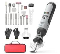Tuesoa Cordless Chainsaw Sharpener, Electric Handheld Chainsaw Sharpening Kit, High Speed Chainsaw Sharpening Tool