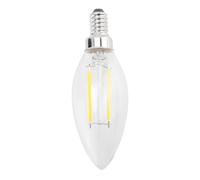 Tuesoa Dimmable E12 2W COB Candle Flame Filament LED Light Bulb Lamp 10 * 3.5cm