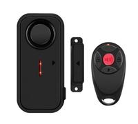 Tuesoa Door Window Burglar Alarm Sensor Wireless Remote Control Anti-Theft Alarm System Kit Home Security Door Open Detector