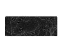 Tuesoa Extended Mouse Pad Big Gaming Mouse Pad Desk Mat Desk Pad Long Desk Mats Computer Keyboard Desk Mat with Non-Slip Base Easy Install