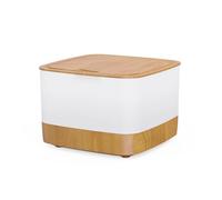 Tuesoa Flame Humidifier Essential Oil Diffuser Air Humidifier with Remote Control 800ml Aroma Diffuser 7-Color Night Light