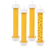 Tuesoa Fly Stick Sticky Catcher Paper Tape Strips Indoor Outdoor House Flying Insect Trap