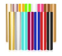 Tuesoa Heat Transfer Vinyl Bundle - 12 X 12inch Iron on Vinyl for T-Shirt, HTV Vinyl Compatible with Heat Craft Cutters