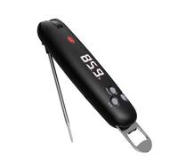 Tuesoa Instant Read Meat Thermograph Waterproof LED Display Instant Read Food Thermograph Digital Oven Probe