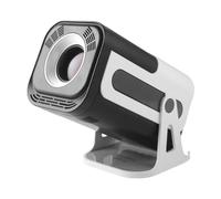 Tuesoa JY320 Mini Projector 720P Android 13 4K Support, 180 ANSI, WiFi 6, BT 5.0 Portable Cinema 180° Rotable Video Projection UK PLUG