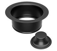 Tuesoa Kitchen Sink Garbage Disposal Flange and Stopper,Sink Drain Flange with Stopper for Garbage Disposal Fit 3-1/2 Inch