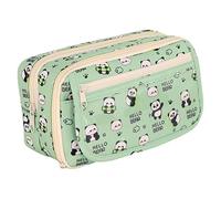 Tuesoa Large Capacity Pencil Box Stationery Organizer Pencil Case Storage Bag Stationery Bag Pen Bag