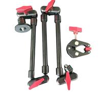 Tuesoa Live Studio Action Placement Clip Stand, Mobile Phone Magic Arm Stand Base, Tablet Stand Clip