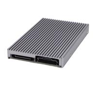 Tuesoa M.2 2280 NVME Adapter SFF-8654 8i Adapter Power Supply M2 SSD Riser Card Board