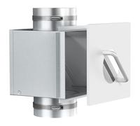 Tuesoa Metal Dryer Lint Trap,Indoor Dryer Vent with Lint Catcher,Fit in 2x4 Wall Frame/of the Wall, Drawer Mesh Filter