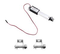 Tuesoa Micro Linear Actuator 2" Stroke, 30N/6.75lb, Speed 30mm/S Mini Electric Waterproof Actuator Motor Linear Actuator 12V