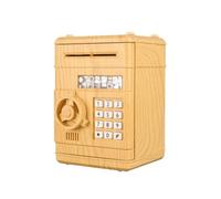 Tuesoa Password-Protected Mini Piggy Bank forBoys/Battery-Free Safe Toy Bank Retrieve Password Box Anti Drop Piggy Bank