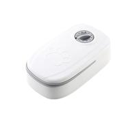 Tuesoa Pet Automatic Timing Feeder with Timer Auto Dog Dry Food Dispenser Cat Food Dispenser Timed Cat Feeder for Cats Dogs Grey