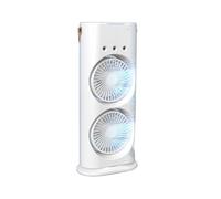 Tuesoa Portable Air Cooling Fan Rechargeable Air Misting Tower Fan withRemote Control Evaporative Air Cooler forBedroom