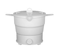 Tuesoa Portable Electric Cook Pot Foldable Travel Kettle forHot Water Multi-Functional Warmer